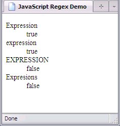 Testing for "expression" with either  lower- or upper-case "E"