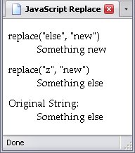 String Replace