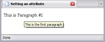 Paragraph now has a title attribute