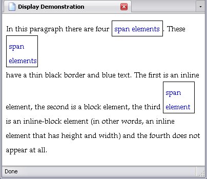 Span Elements