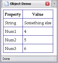 Using a for-in loop.