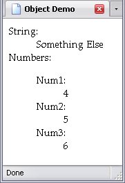 Object Demonstration