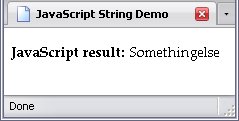 A string concatenated.  A space seems to be missing.