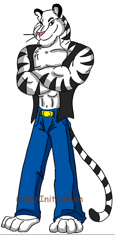 The most badass white tiger in Aldous Lynxen High School