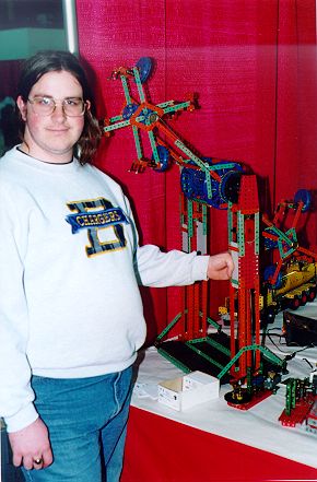 Me at the Red Deer Hobby Show, March 1999